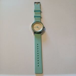 Lacoste Le Croc Men's Quartz Stainless Steel Dial Turquoise Silicone Strap Watch